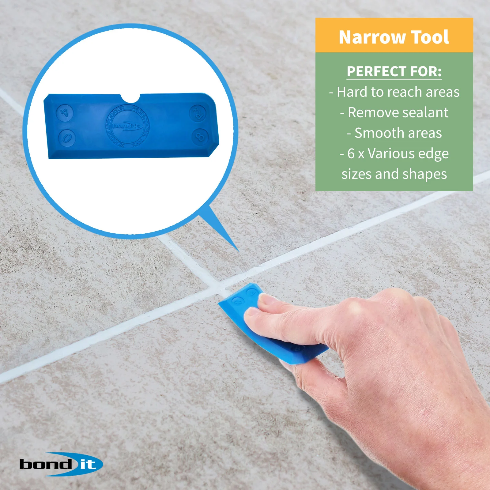 Bond-It BDSAT Sealant Applicator Tool Kit - Image 6