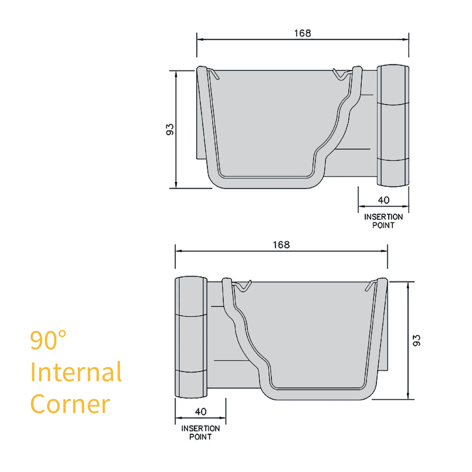 FloPlast Niagara Ogee 110mm Gutter - Image 10