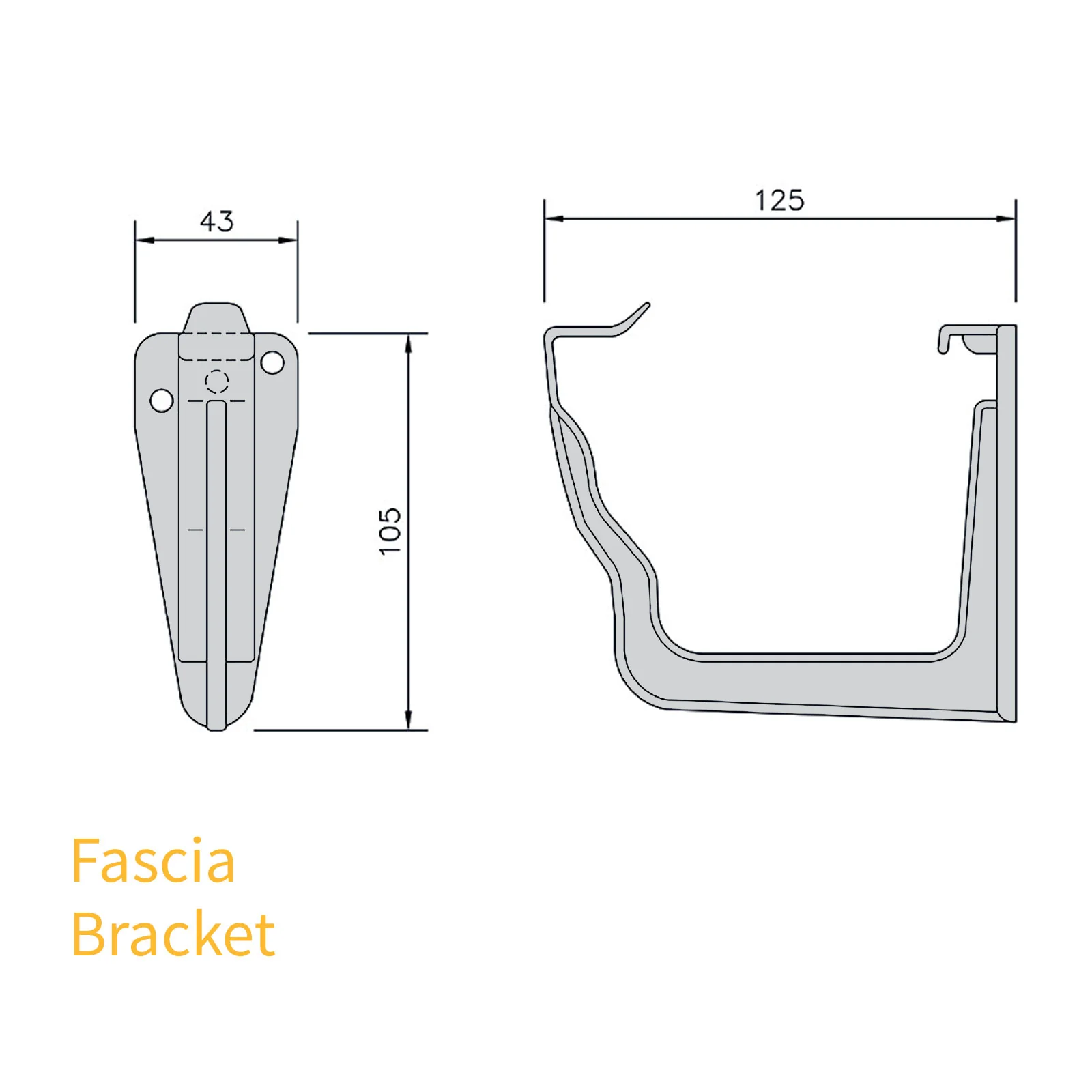 FloPlast Niagara Ogee 110mm Gutter - Image 12