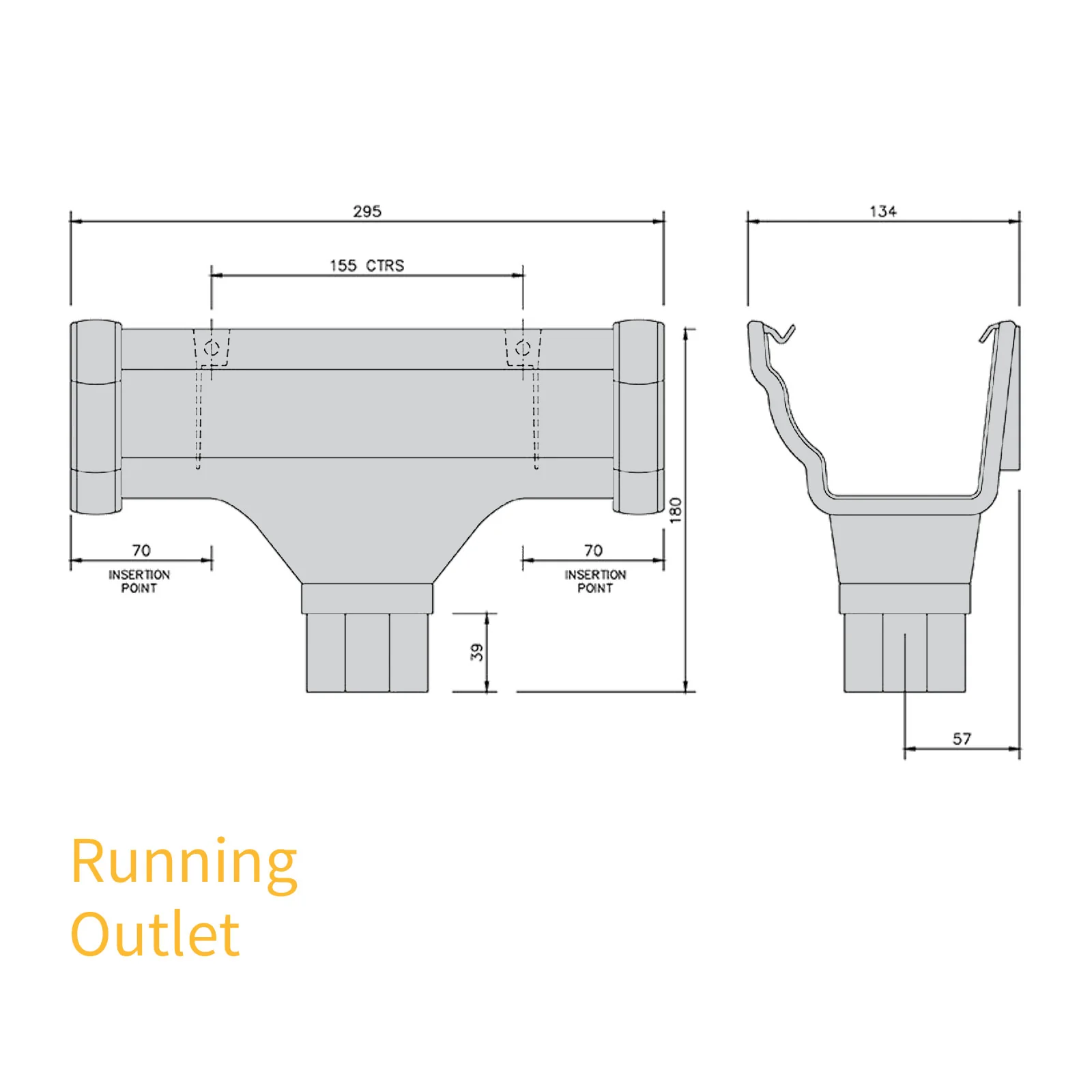 FloPlast Niagara Ogee 110mm Gutter - Image 21