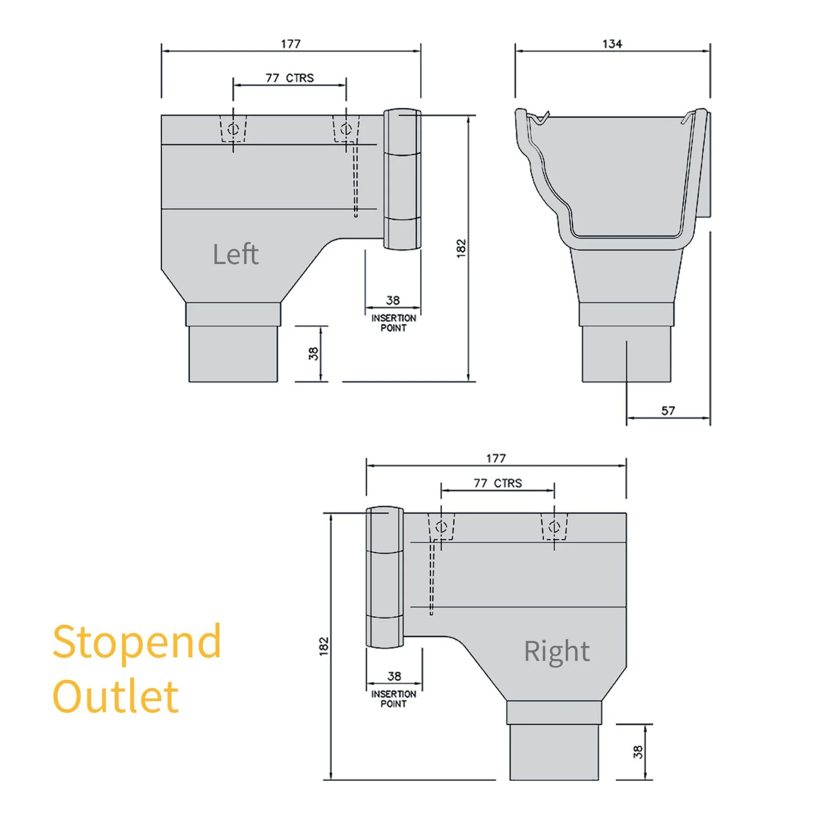 FloPlast Niagara Ogee 110mm Gutter - Image 27