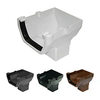 FloPlast Square Line 114mm Gutter - Image 16