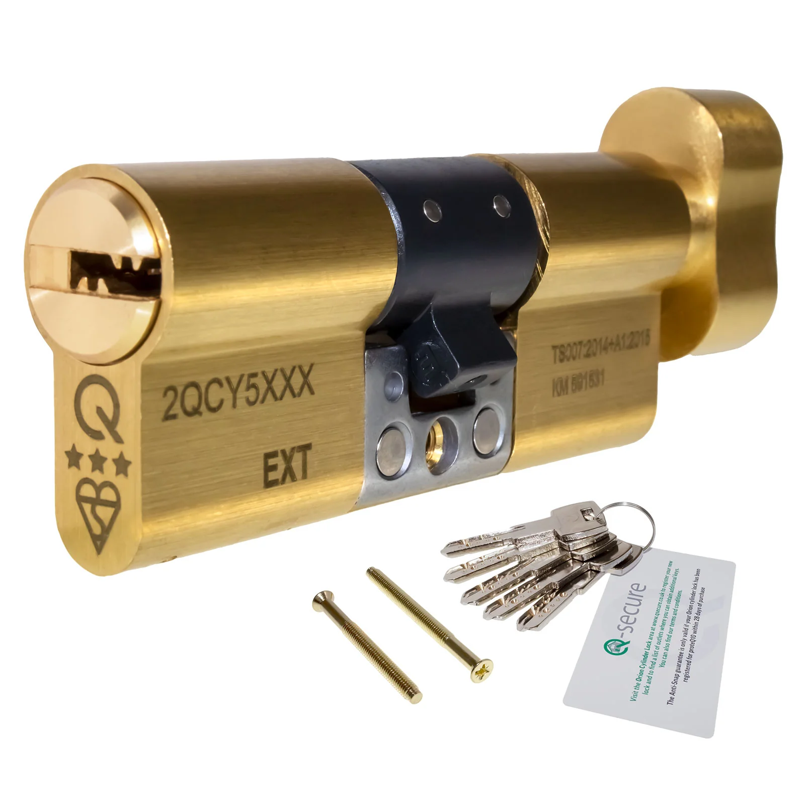 greenteQ Orion 3* Thumbturn Euro Cylinder - Image 5