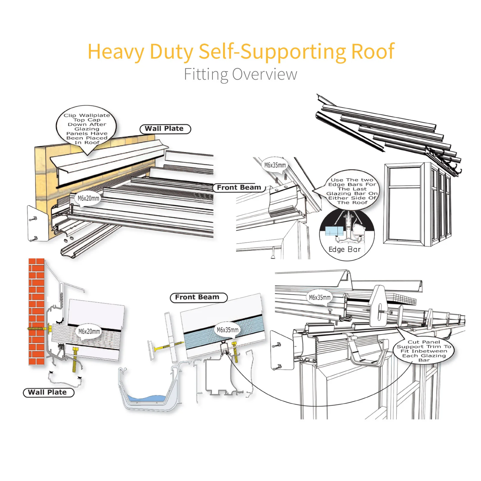 Heavy Duty Self-Supporting Bar End Cap - Image 3
