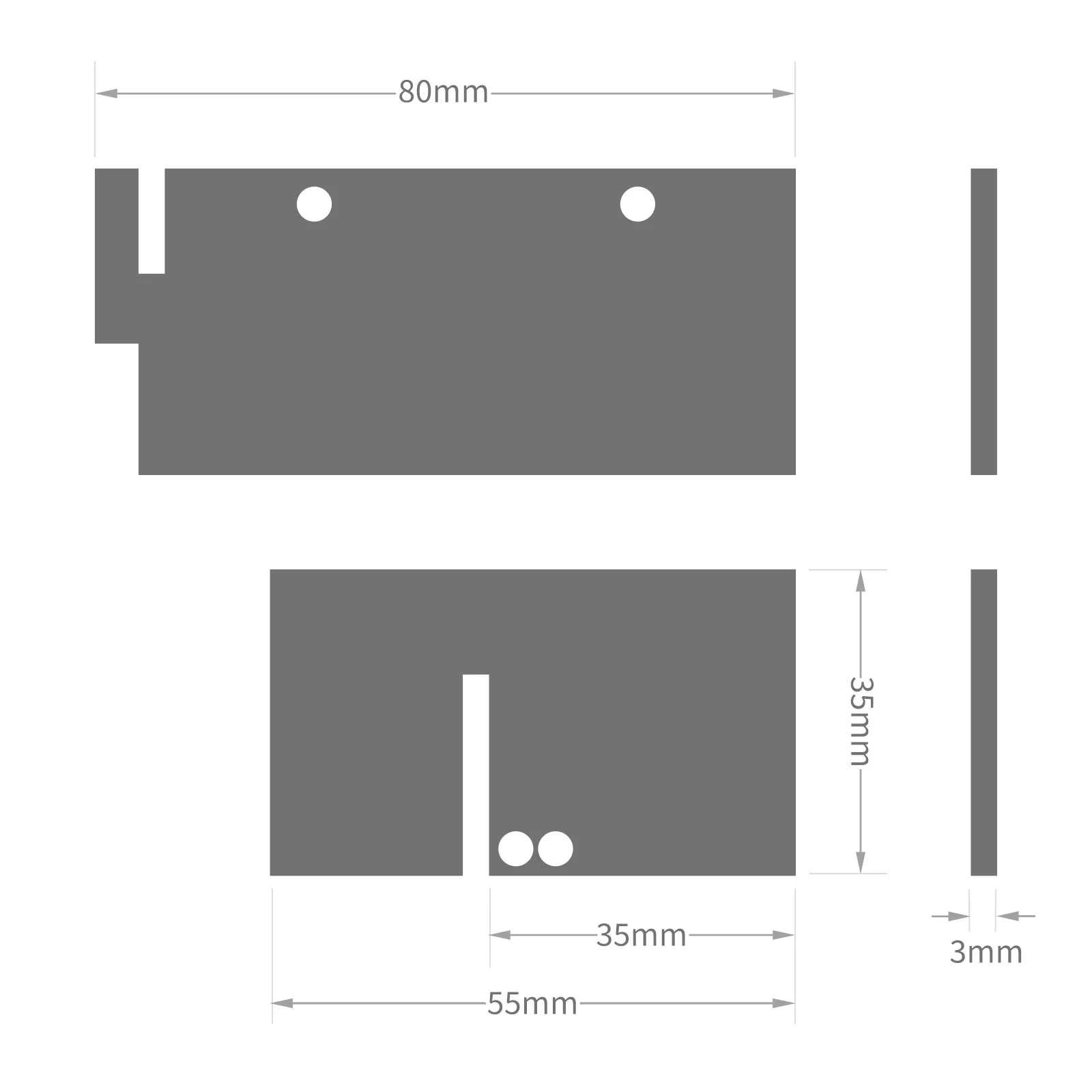 Side-Fix Glazing Bar Retaining Plate - Image 3