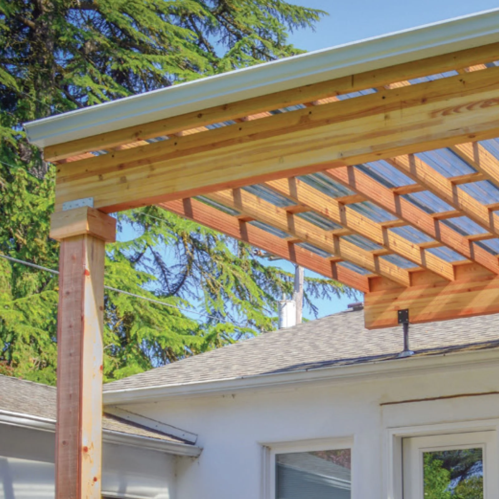 SUNTUF DIY Clear Corrugated Wall Flashing - Image 8