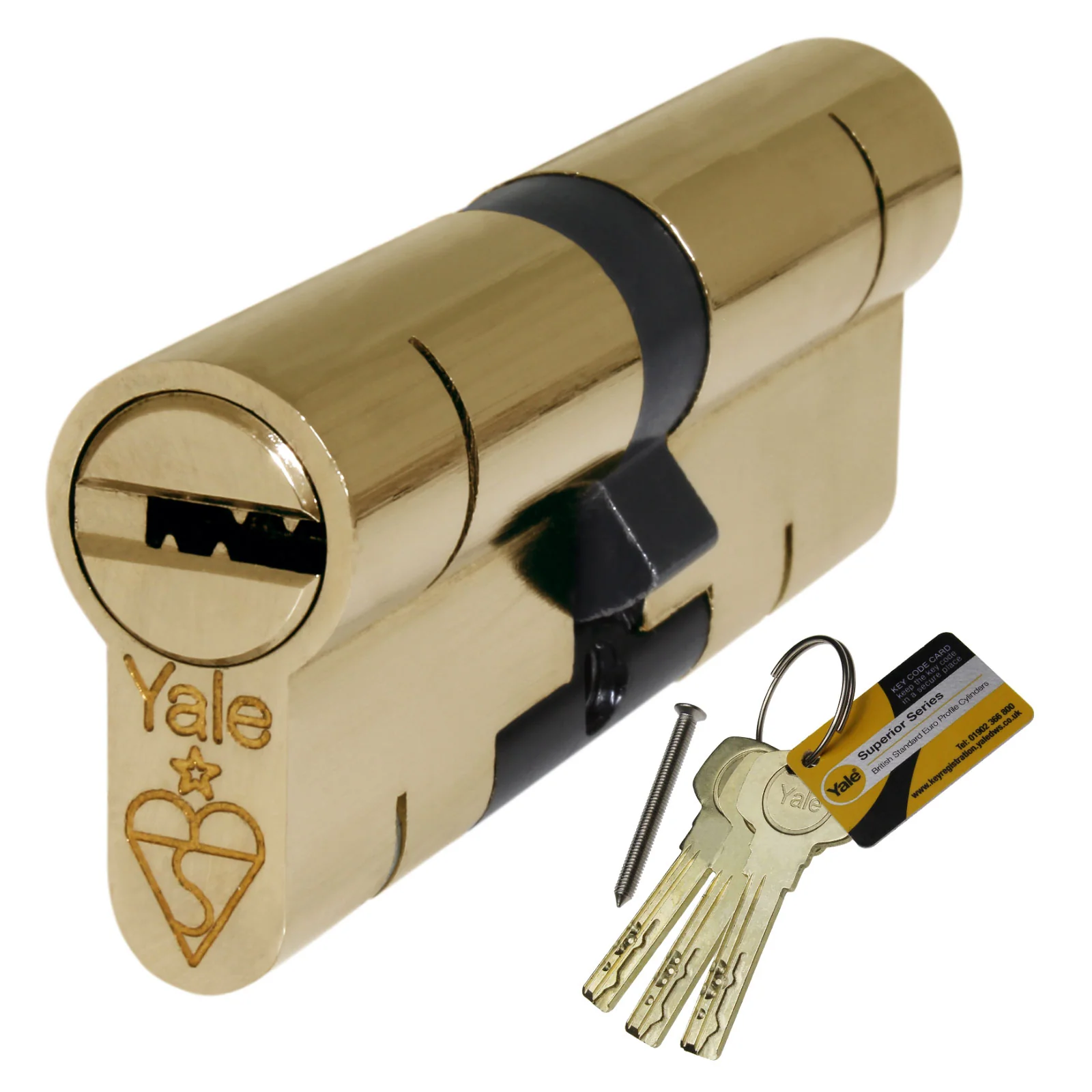 Yale Superior Keyed-Alike Euro Cylinder Pair - Image 10